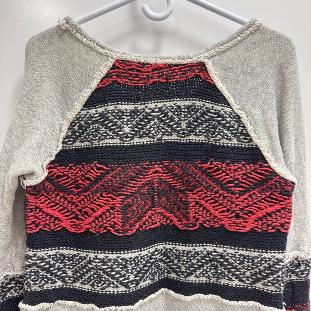 FREE PEOPLE 💯 % cotton sweater Women's S - Picture 5 of 9